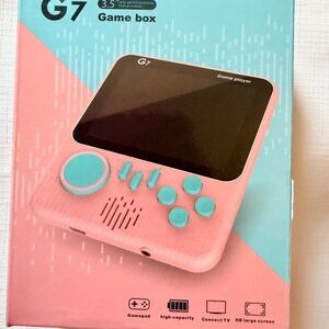 Green Handheld Game Console